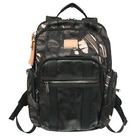 Tumi ALPHA BRAVO NELLIS Backpack Black Beige Khaki