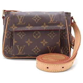 Louis Vuitton-Sac à épaule Louis Vuitton Monogram Vivacite PM-Marron