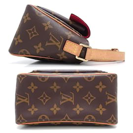 Louis Vuitton-Louis Vuitton Monogram Vivacite PM Shoulder Bag-Brown