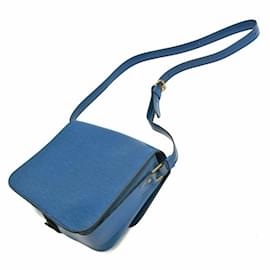 Louis Vuitton-Louis Vuitton Epi Cartouchiere M52245 Shoulder Bag-Blue