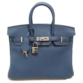 Hermès-Hermès Birkin 25-Blue