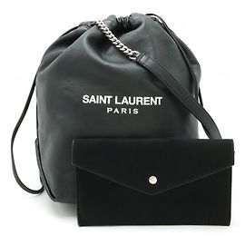 Saint Laurent Teddy Schwarz