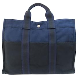 Hermès-Hermès Herline-Navy blue