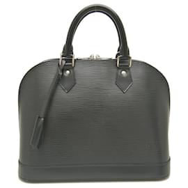 Louis Vuitton-Louis Vuitton Epi Alma Handbag in Noir-Black