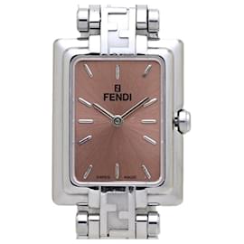Fendi-Fendi Women's Pink Dial Stainless Steel Wristwatch-Other