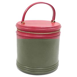 Louis Vuitton-Louis Vuitton Epi Cannes Handbag-Red