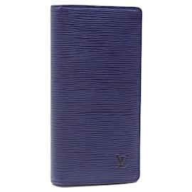 Louis Vuitton-Louis Vuitton Bi-fold Long Wallet-Navy blue,Monogram