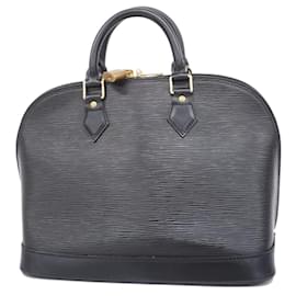 Louis Vuitton-Louis Vuitton Epi Alma Handbag-Black