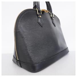 Louis Vuitton-Louis Vuitton Epi Alma Handbag-Black