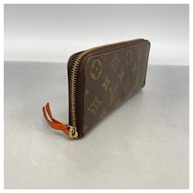 Louis Vuitton-Louis Vuitton Long Wallet in Poppy Petal-Orange