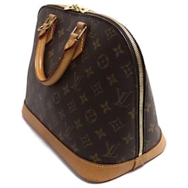 Louis Vuitton-Louis Vuitton Alma Handbag-Brown,Monogram