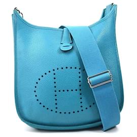 Hermès-Hermes Shoulder Bag Evelyn 3 PM-Blue