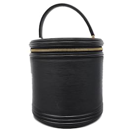 Louis Vuitton-Louis Vuitton Epi Cannes Handbag-Black