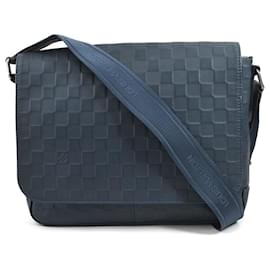 Louis Vuitton-Louis Vuitton Damier Infini Shoulder Bag-Navy blue