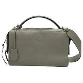 Fendi-Sac à main Fendi Sac à épaule Selleria Ray-Beige