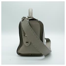 Fendi-Fendi Handbag Shoulder Bag Selleria Ray-Beige