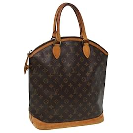 Louis Vuitton-LOUIS VUITTON Monogram Lockit Vertical Hand Bag M40103 LV Auth 81317-Monogram