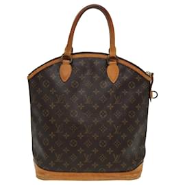 Louis Vuitton-LOUIS VUITTON Monogram Lockit Vertical Hand Bag M40103 LV Auth 81317-Monogram