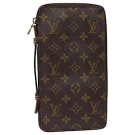 Louis Vuitton-LOUIS VUITTON Monogram Organizer De Voyage Travel Case M60120 LV Auth 80502-Monogram