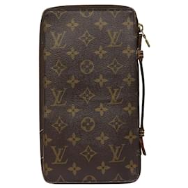 Louis Vuitton-LOUIS VUITTON Monogram Organizer De Voyage Travel Case M60120 LV Auth 80502-Monogram