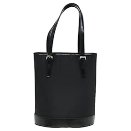 Autre Marque-Burberrys Blue Label Hand Bag Nylon Black Auth 81857-Black