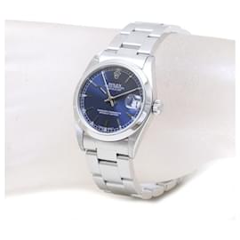 Rolex-Relógio de pulso Rolex Datejust 78240 com mostrador azul-Outro