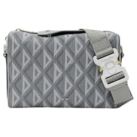 Christian Dior-Christian Dior Men's Shoulder Bag in Gray-Brown