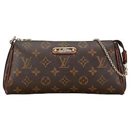 Louis Vuitton-Louis Vuitton Monogram Eva Chain Handbag-Brown