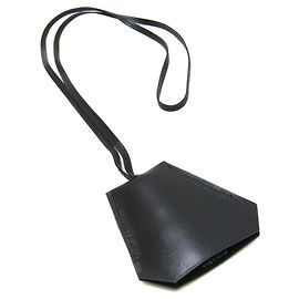 Hermès Pendentif en forme de clé Hermes Clochette Noir