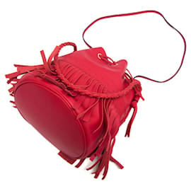 Autre Marque-J&M Davidson Carnival Damen Lederhandtasche-Rot