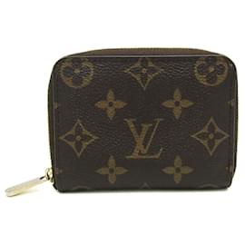 Louis Vuitton-Porta-moedas Zippy Monogram Louis Vuitton M60067-Monograma