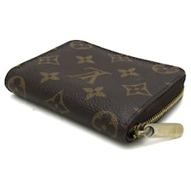 Louis Vuitton-Porta-moedas Zippy Monogram Louis Vuitton M60067-Monograma