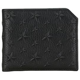 Jimmy Choo Star Bi-Fold Geldbörse Schwarz