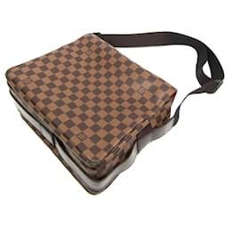 Louis Vuitton-Louis Vuitton Damier Naviglio N45255 Men's Shoulder Bag-Damier ebene