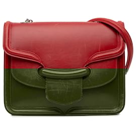 Alexander Mcqueen-Alexander McQueen Red Heroine Shoulder Bag-Red