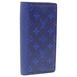 Louis Vuitton-Louis Vuitton Bi-fold Long Wallet in Cobalt-Blue