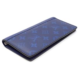 Louis Vuitton-Louis Vuitton Bi-fold Long Wallet in Cobalt-Blue