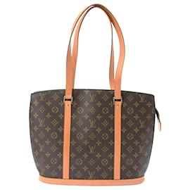 Louis Vuitton-Louis Vuitton Monogram Babylon Tote-Brown,Monogram