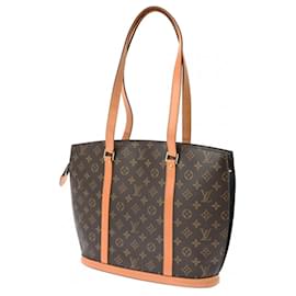 Louis Vuitton-Louis Vuitton Monogram Babylon Tote-Brown,Monogram