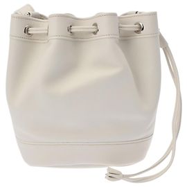 Hermès Bolsa de ombro em couro Swift branco PM Hermes Branco