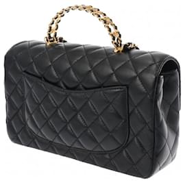 Chanel-Sac à rabat Matelassé Chanel-Noir