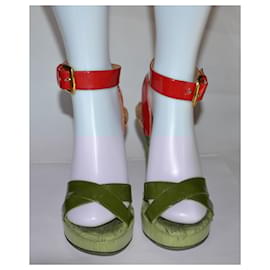 D&G-sandals-Red