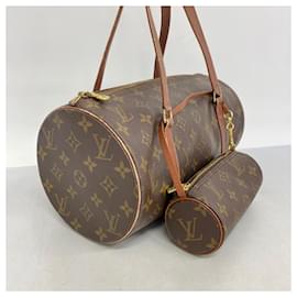 Louis Vuitton-Louis Vuitton Monogram Papillon 30 Handbag-Brown