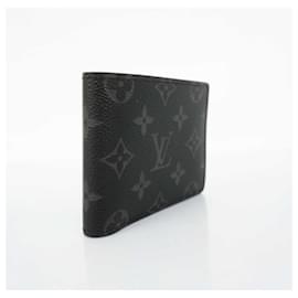 Louis Vuitton-Louis Vuitton Monogram Eclipse Bill Wallet-Black