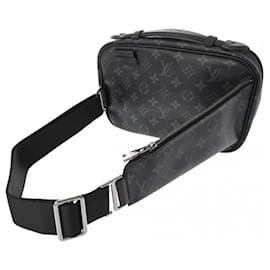 Louis Vuitton-Louis Vuitton Monogram Eclipse Sling Bag-Brown,Black