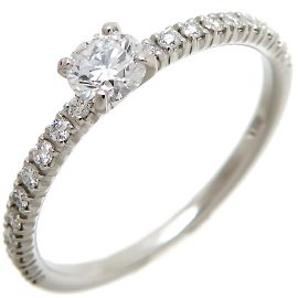 Cartier 0.18ct Diamond Etincel de Solitaire Band Ring Other