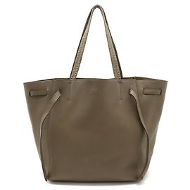 Céline Celine Cabas Phantom Small Belt Tote Bag Grey