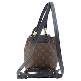 Louis Vuitton-Louis Vuitton Montsouris BB Monogram Backpack-Brown,Monogram