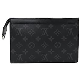 Louis Vuitton-Louis Vuitton Monogram Eclipse Shoulder Bag-Black