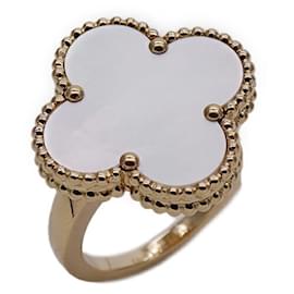 Van Cleef & Arpels-Van Cleef & Arpels Magic Alhambra Women's Ring-Golden